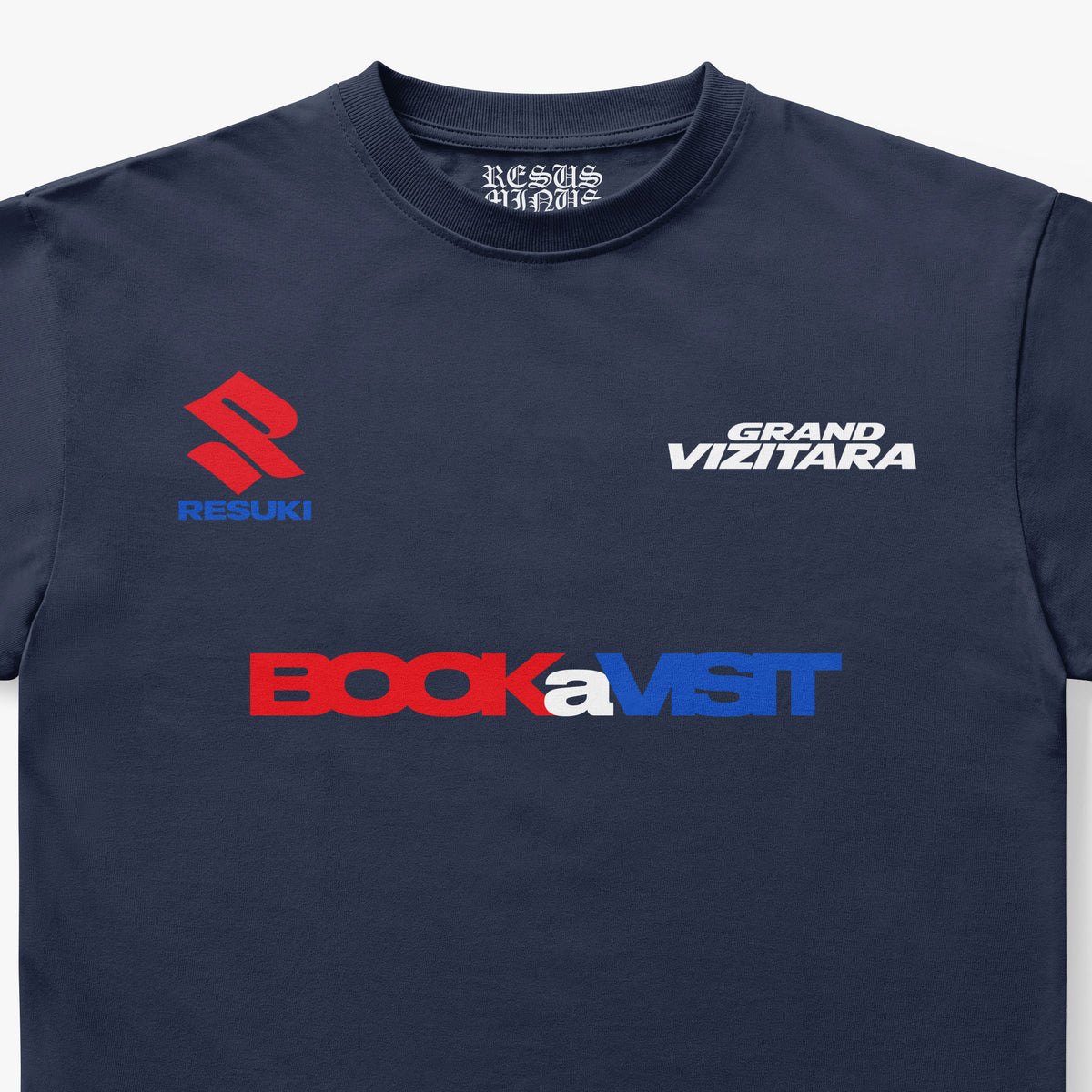 BOOKAVISIT T-SHIRT MIDNIGHT NAVY