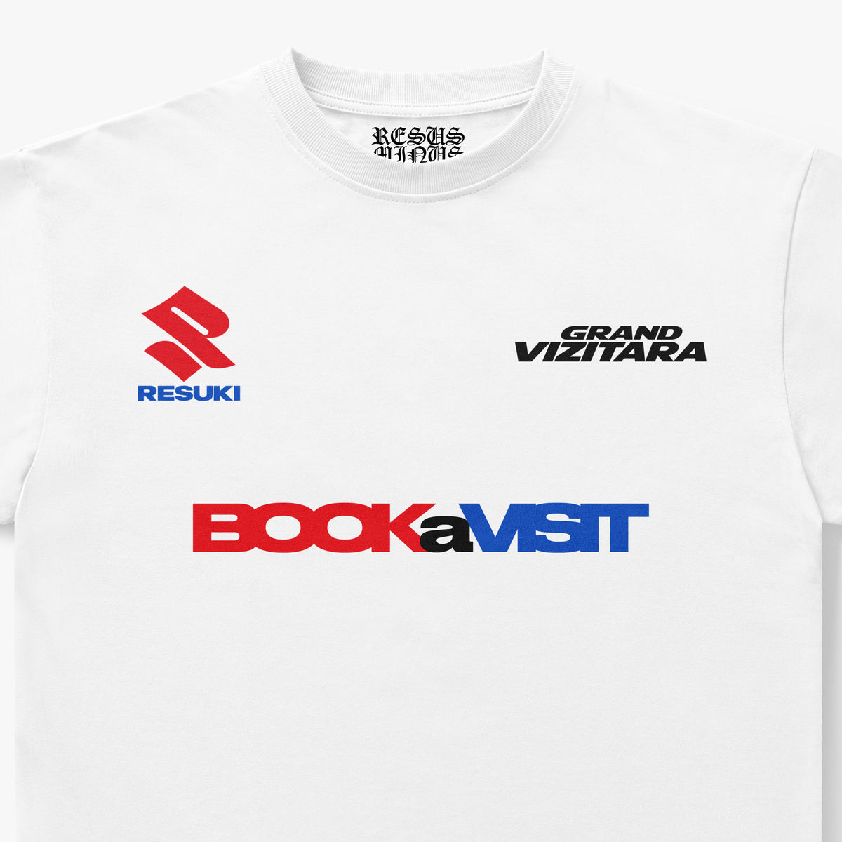 BOOKAVISIT T-SHIRT WHITE