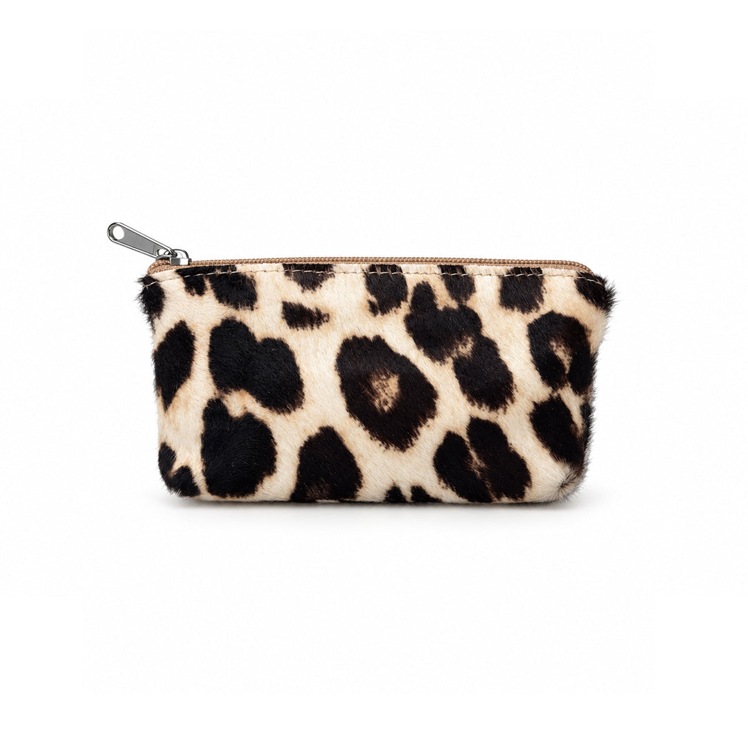 CAVALLO ZIP POUCH LEOPARD PRINT