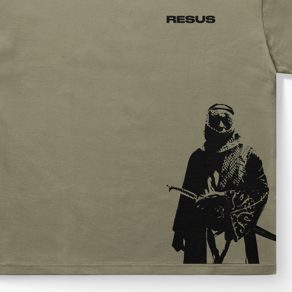 HASSASIN T-SHIRT DUST OLIVE