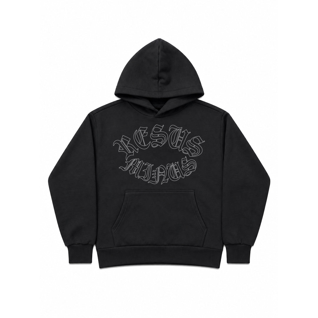 OLD ENGLISH HOOD BLACK