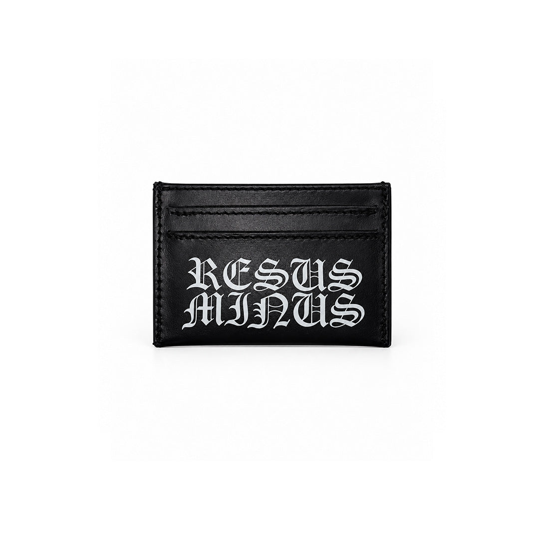 RESUS MINUS CARD HOLDER BLACK