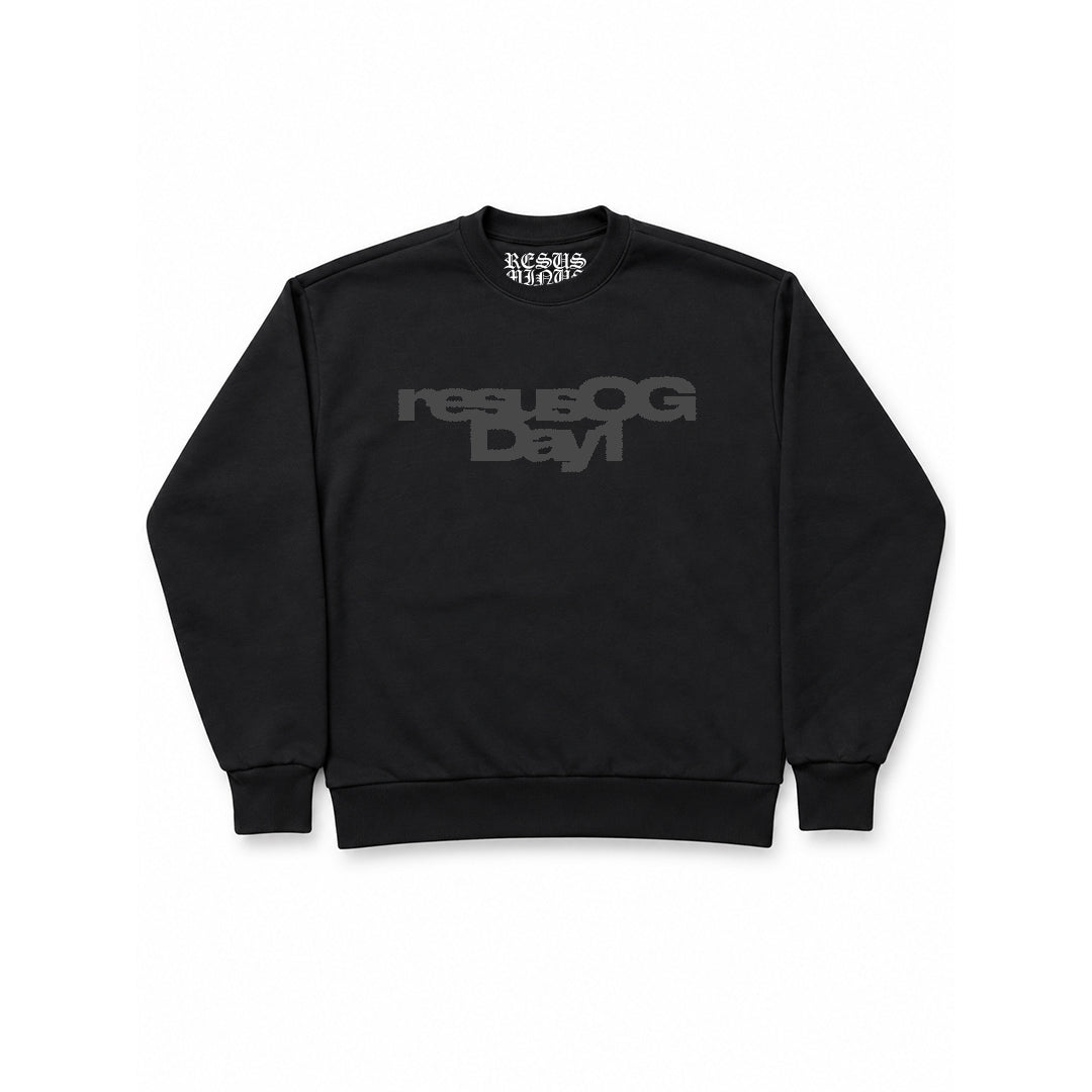 DAY ONE SWEATSHIRT BLACK