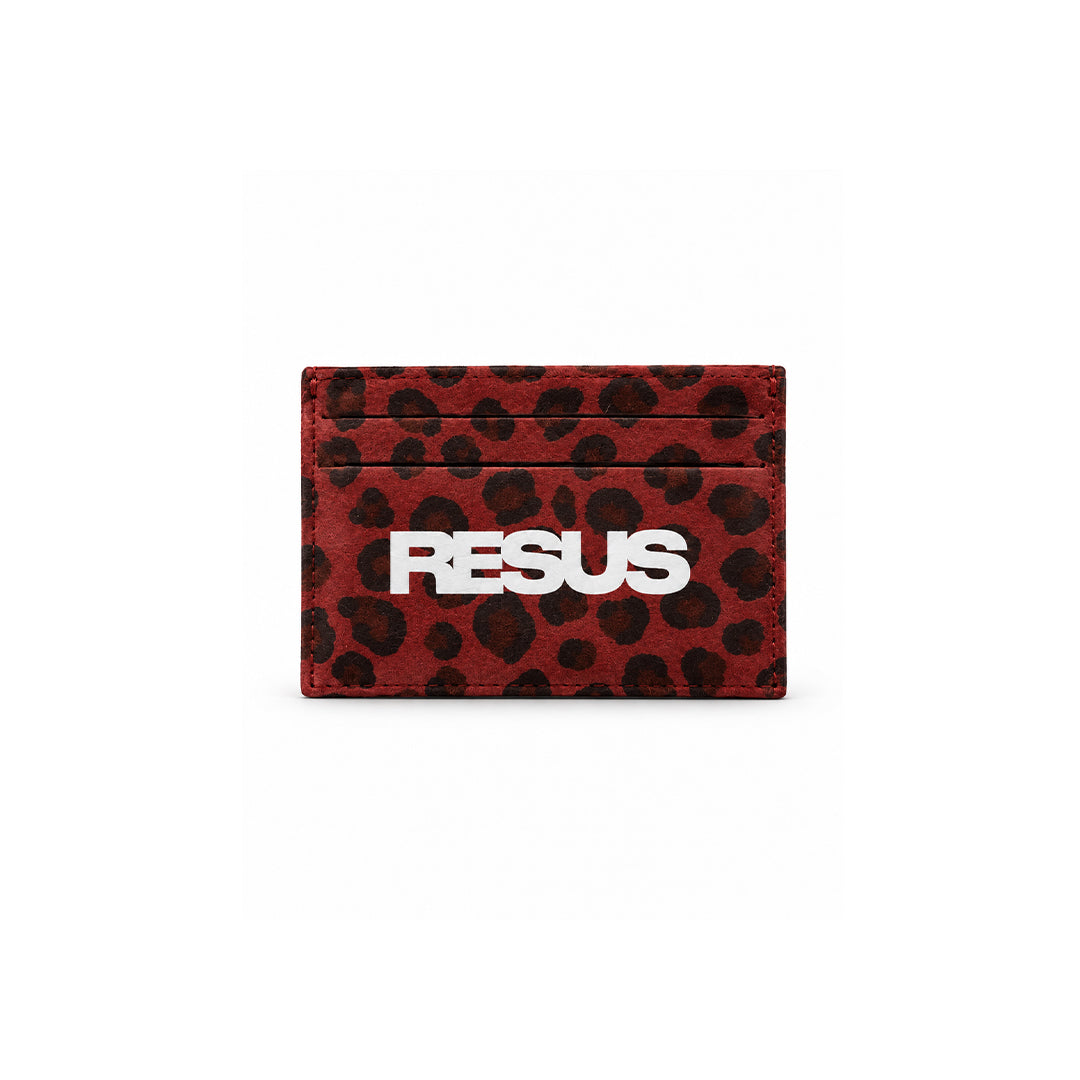 CAVALLO CARD HOLDER LEOPARD PRINT RED