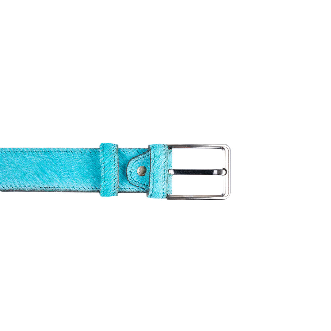 RM Cavallo Jade Blue 4cm Belt