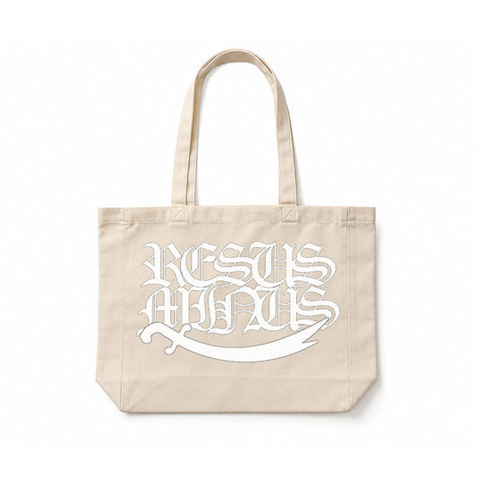 HAJAR WHITE TOTE BAG NATURAL