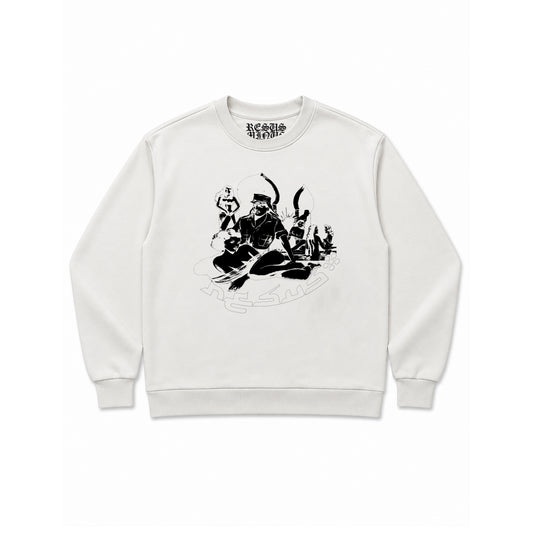 HAREM SWEATSHIRT BONE