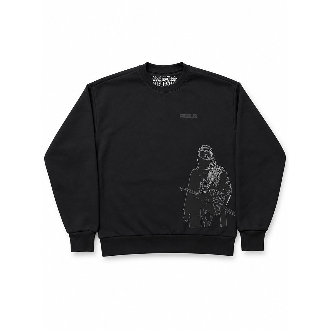 HASSASIN SWEATSHRIT BLACK