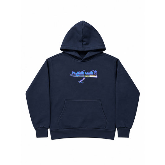MAHERA HOOD MIDNIGHT NAVY