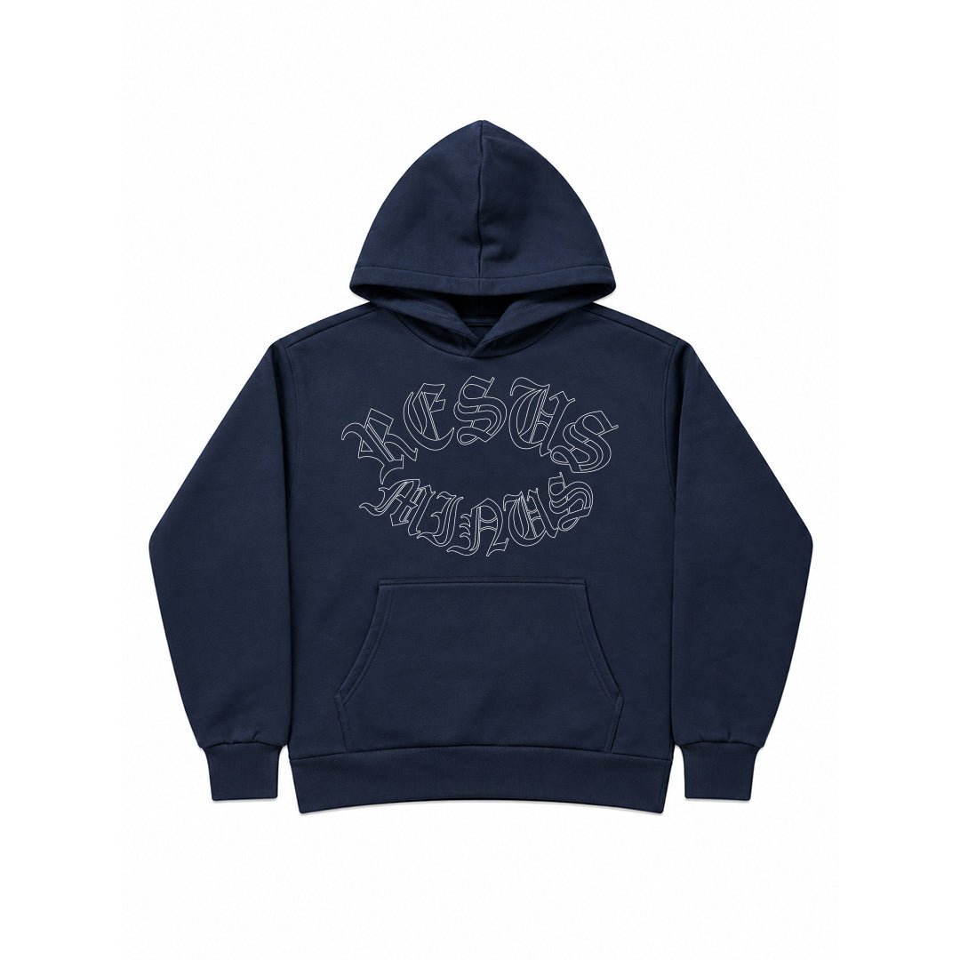 OLD ENGLISH HOOD MIDNIGHT NAVY