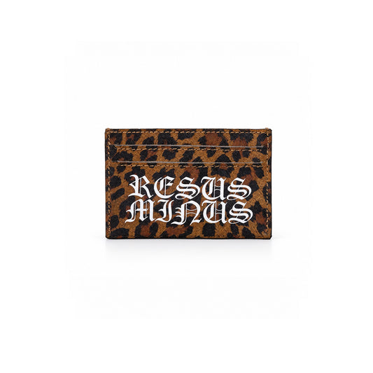 RESUS MINUS CARD HOLDER LEOPARD