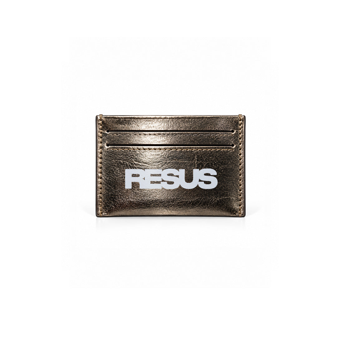 RESUS MINUS CARD HOLDER METALLIC BRONZE