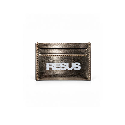 RESUS MINUS CARD HOLDER METALLIC BRONZE