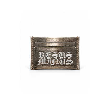 RESUS MINUS CARD HOLDER METALLIC BRONZE