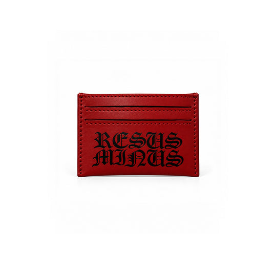 RESUS MINUS CARD HOLDER RED