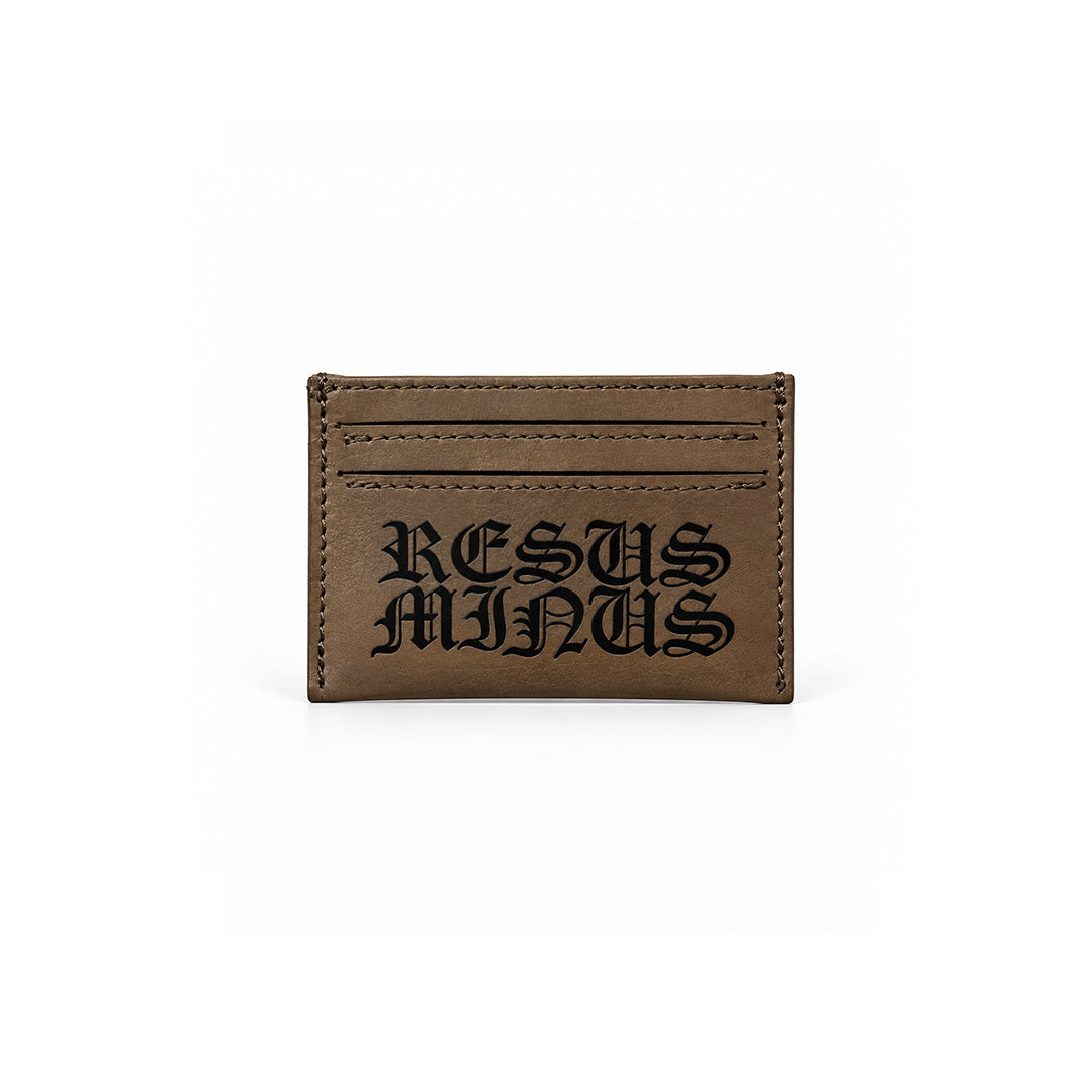 RESUS MINUS CARD HOLDER TAUPE