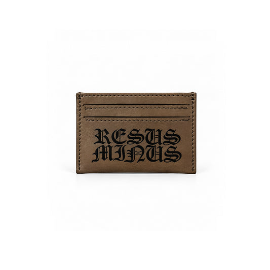 RESUS MINUS CARD HOLDER TAUPE