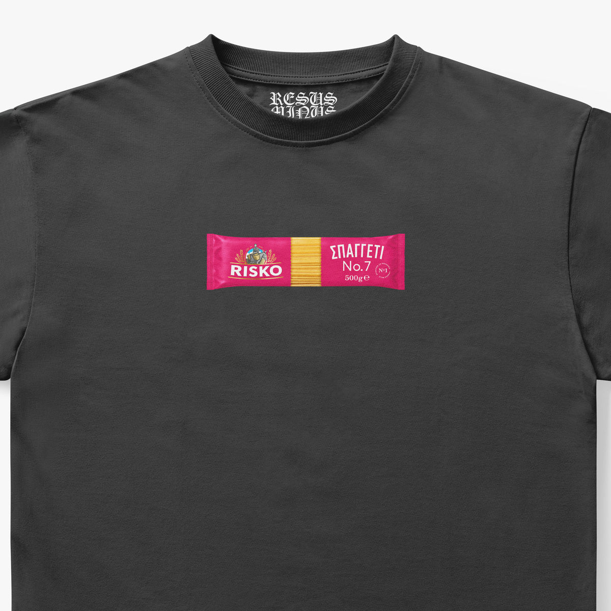 RISKO T-SHIRT GRAPHITE