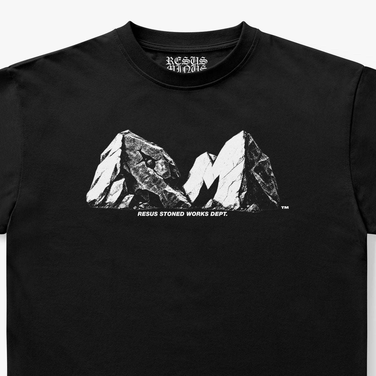STONEWORKS T-SHIRT BLACK