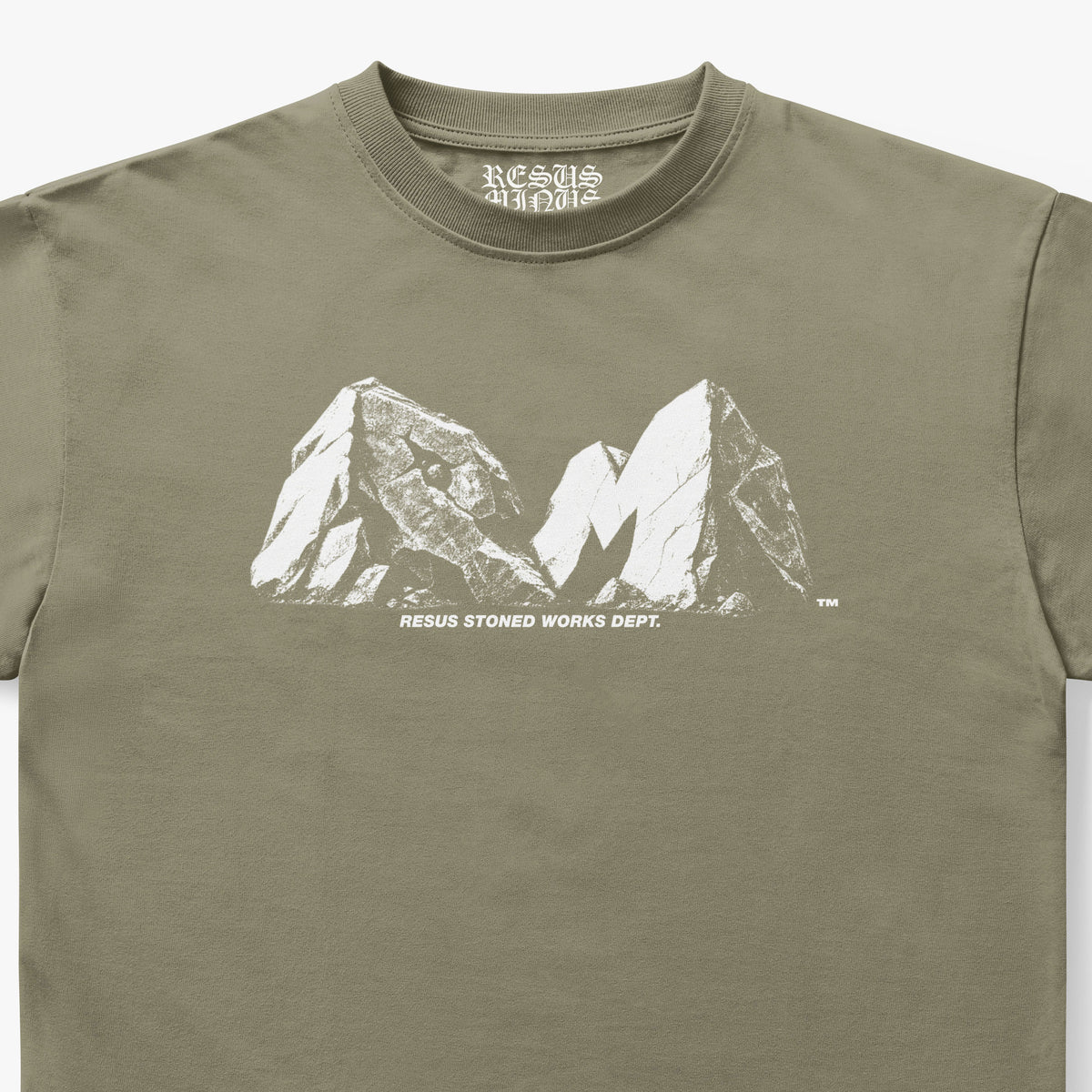 STONEWORKS T-SHIRT DUST OLIVE