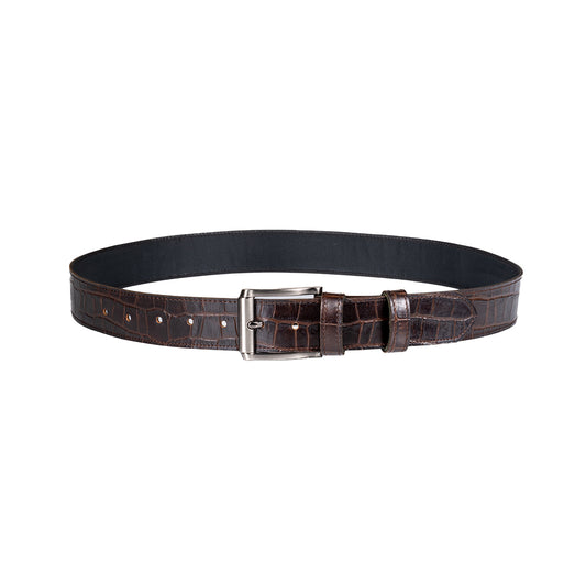 RM Crocodrillo Brown 4cm Belt